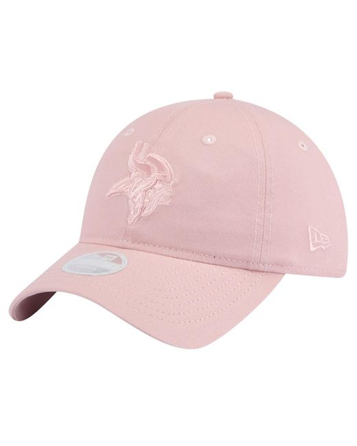 KTZ Pink Minnesota Vikings Main 9twenty Adjustable Hat
