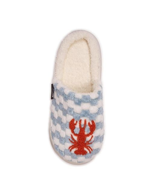 Muk Luks Gray Joss Scuff
