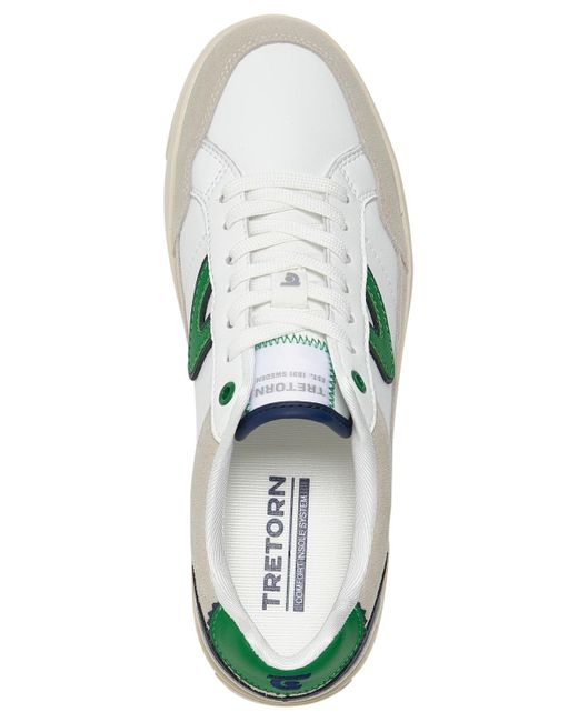 Tretorn White Harlow Elite Casual Sneakers From Finish Line