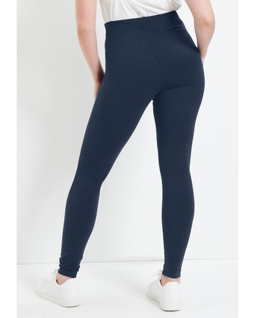 June + Vie Black June + Vie Plus Size June + Vie Classic Ankle legging
