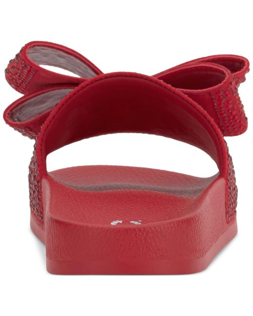 INC International Concepts Red Peymin Pool Slides