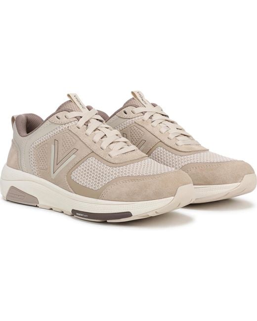 Vionic White Walk Strider Knit Walking Shoes for men