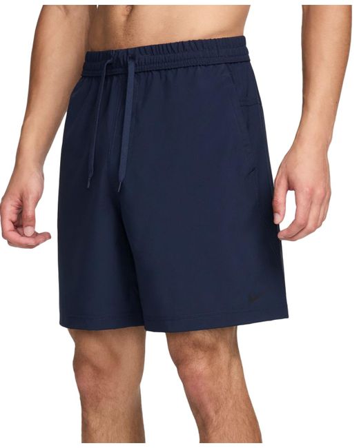 Nike Blue Form Dri-fit Unlined Versatile 7" Shorts for men