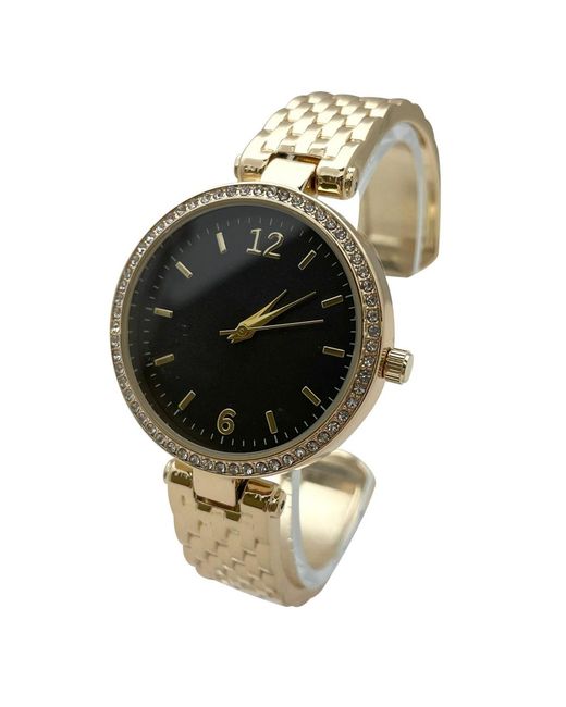 Olivia Pratt Metallic Round Face