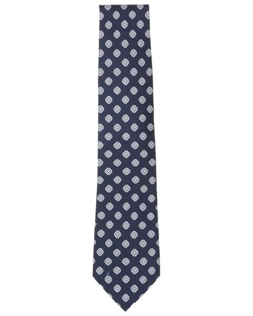 Brooks Brothers Blue Diamond-pattern Tie for men