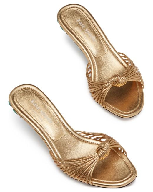 Kate Spade Metallic Tiki Dress Sandals