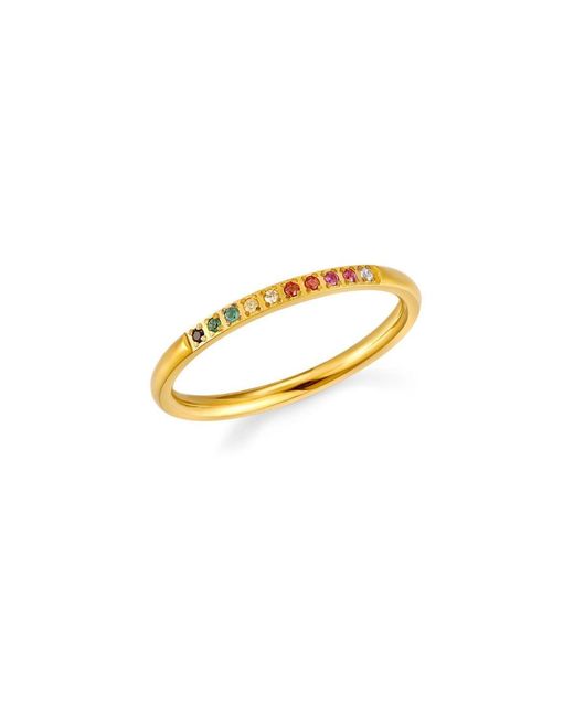 Atolea Metallic En Hour Ring