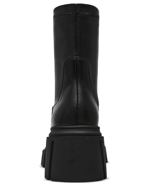 Steve Madden Ottom Bootie - Women's Square Toe Ankle Boot With Side Zipper