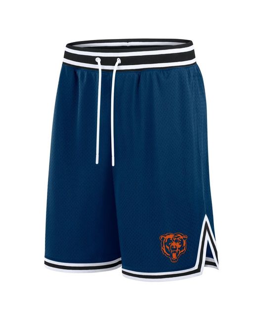 Fanatics Blue Chicago Bears Elements Future Ground Shorts for men
