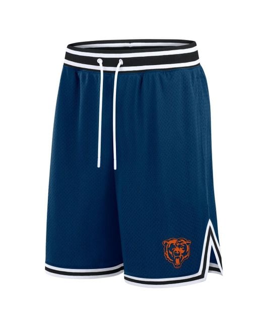 Fanatics Blue Chicago Bears Elements Future Ground Shorts for men