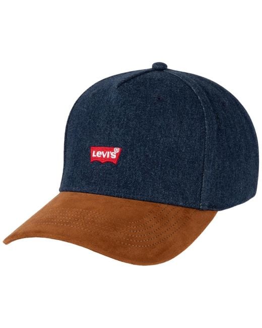 Levi's Blue Essential Baseball Hat for men
