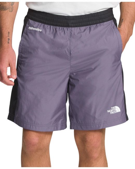 The North Face Purple Hydrenaline Water-repellent Shorts for men