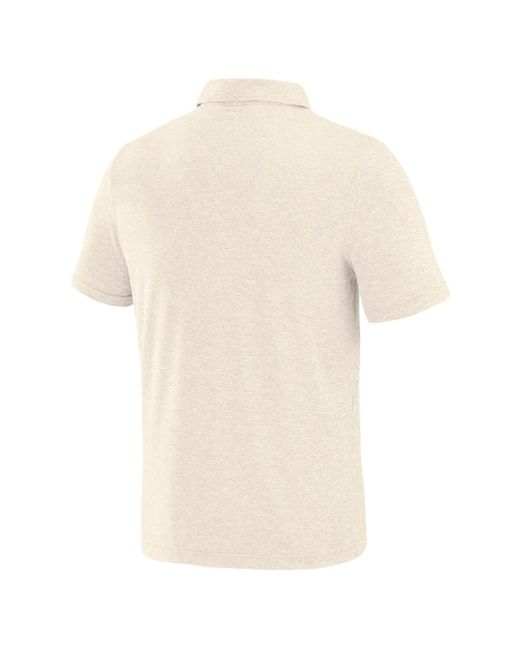 J. Palmer Natural White Usc Trojans Four Down Polo Shirt for men