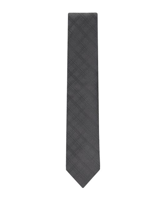 Calvin Klein Gray Wayne Check Tie for men