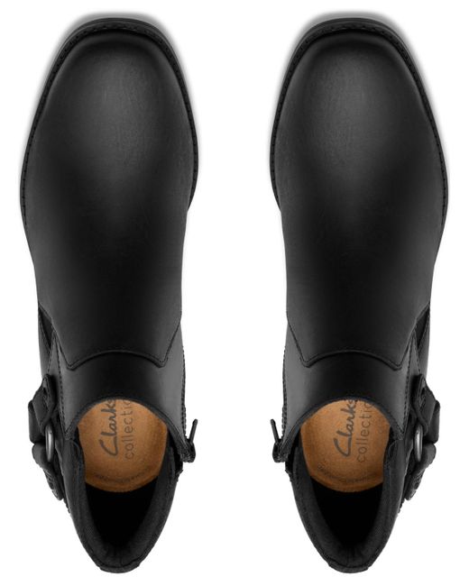 Clarks Black Danyelle Gema Boots