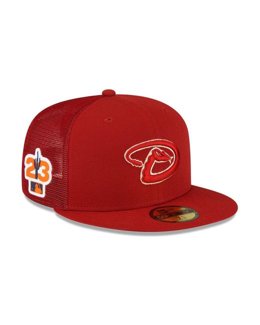 KTZ Red Arizona Diamondbacks 2023 Spring Training 59fifty Fitted Hat