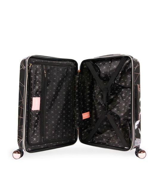 Juicy Couture Vivian 3piece Hardside Spinner luggage Set in Black Lyst