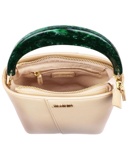 Jason Wu Metallic Small Smooth Pu Tote