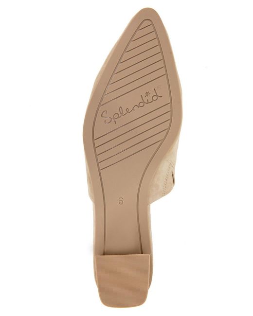 Splendid Natural Lorelei Heeled Mule