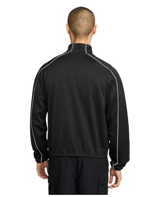 Nike Black Air Knit Front-zip Jacket for men