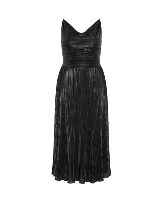City Chic Black Plus Size Kamila Cowl Neck Dress