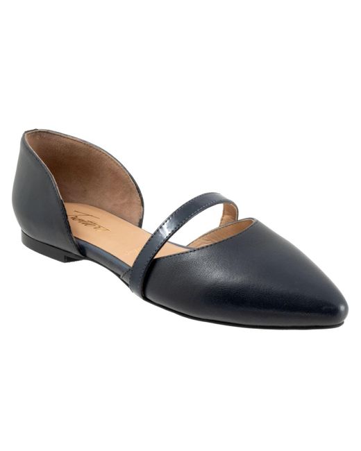 Trotters Blue Emory Flat