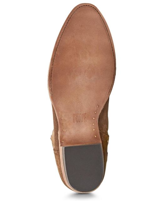 Frye Brown Austin Inside-zip Boots for men