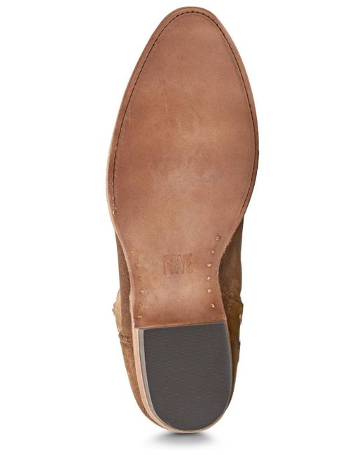 Frye Brown Austin Inside-zip Boots for men