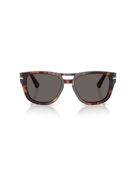 Persol Brown Square Sunglasses