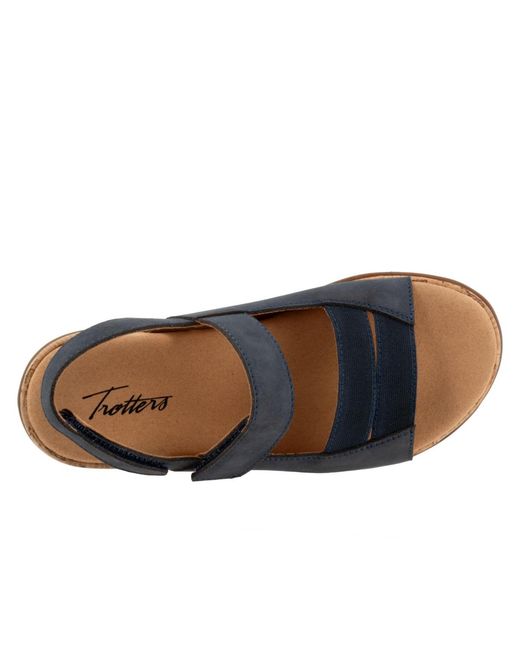 Trotters Blue Gemini Sandal