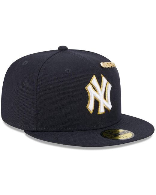 KTZ Blue New York Yankees 2025 59fifty Day 59fifty Fitted for men