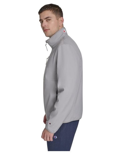 Champion Gray Lightweight Sport Shell Jacket for men