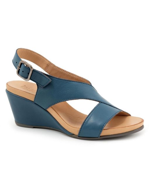 BUENO Blue Ippy Sandal
