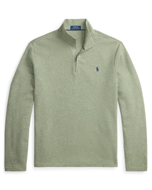 Polo Ralph Lauren Green Cotton-blend Jacquard Pullover for men