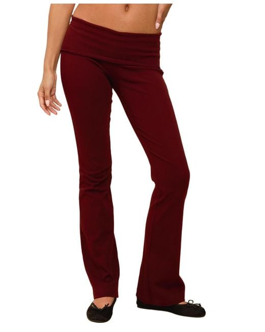 Edikted Ivanne Foldover Flared Pants
