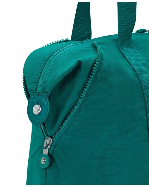 Kipling Green Art M Tote