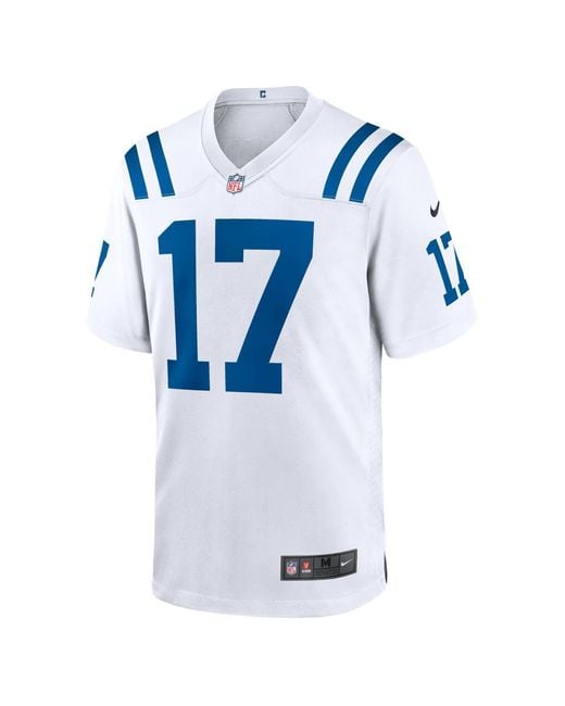Nike Blue Daniel Jones Indianapolis Colts Game Jersey for men