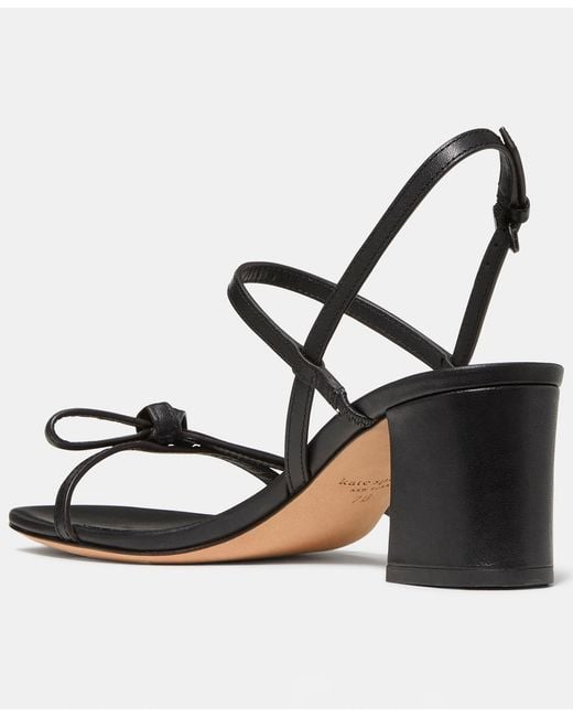 Kate Spade Metallic Loop Block Heel Sandals