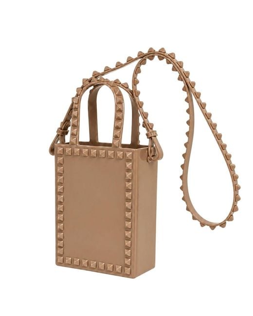 Carmen Sol White Mini Shoulder Bag