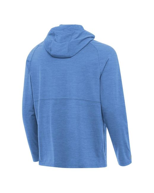 Antigua Blue Villanova Wildcats Spikes Quarter-zip Hoodie for men