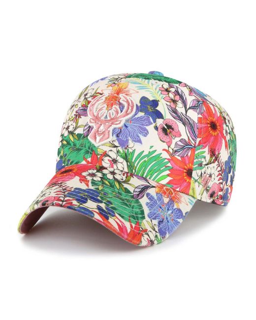 '47 White Milwaukee Bucks Pollinator Clean Up Adjustable Hat