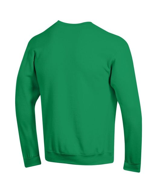 Champion Green Oregon Ducks Basic Arch Fleece Pullover Sweatshirt for men