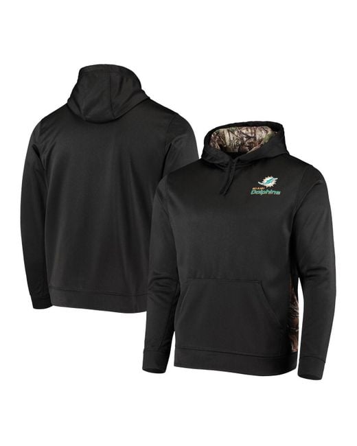 Green Bay Packers Logo Ranger Pullover Hoodie - Black/Realtree Camo