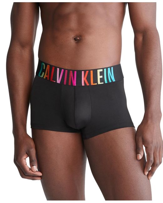 Calvin Klein Black Intense Power Pride Low-rise Trunks for men