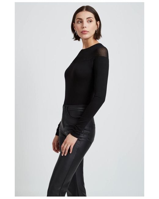 MARCELLA Black Pearl Top