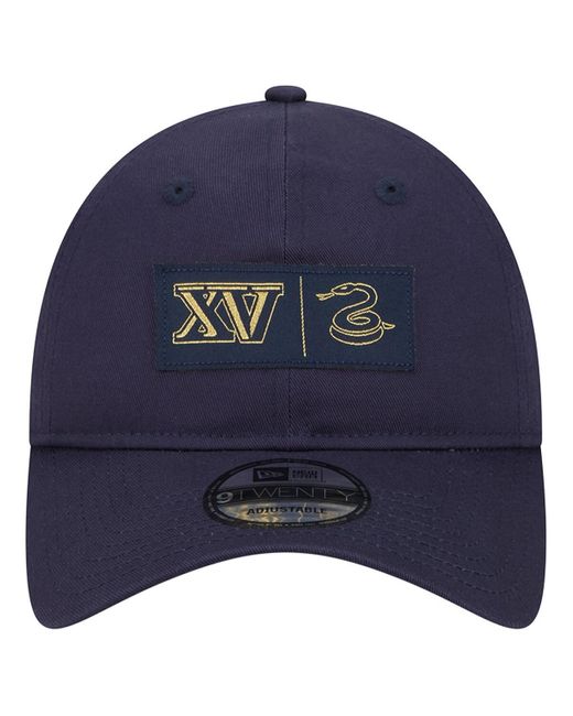 KTZ Blue Philadelphia Union 15th Anniversary 9twenty Adjustable Hat for men