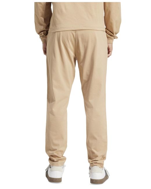 Adidas Natural Essentials Small Logo Single Jersey Pants for men