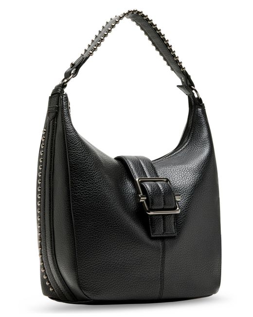 Steve Madden Sarah Belted Hobo Handbag in Black Lyst