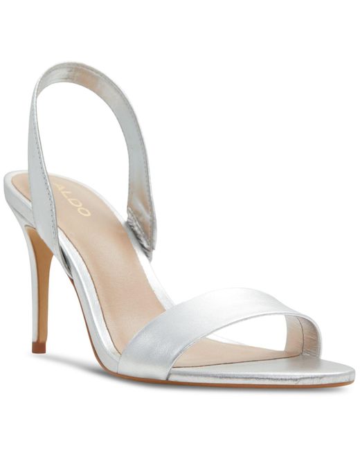 ALDO Pemela Halterstrap Dress Sandals in White Lyst