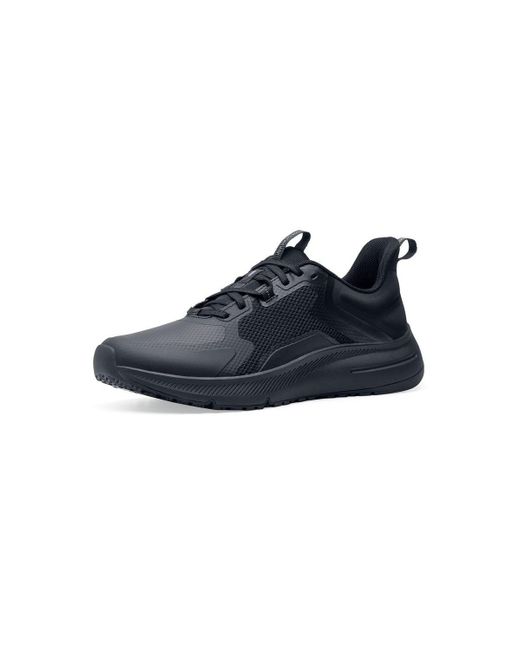 Shoes for Crews Blue Crossing Slip Resistant Water Resistant Work Shoes for men